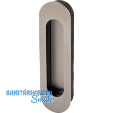 MARCHESI Schiebet�rmuschel oval, 155 x 45 x 2, Edelstahl matt
