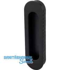 MARCHESI Schiebet�rmuschel oval, 155 x 45 x 2, Edelstahl schwarz