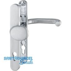 SH-Wechselgarnitur PARIS m Schmalschild PZ92, Ed matt