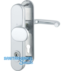 SH-Wechselgarnitur PARIS-auf LS PZ88, 57-67, SST, mK., ES1, silber eloxiert