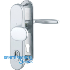 SH-Wechselgarnitur VERONA-auf Schild PZ88, 57-67, SST, mit Kzs., silber