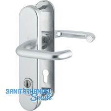 SH-Dr�ckergarnitur PARIS-auf Schild PZ92, SST, 77-87, mit Kzs., silber