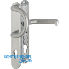 Wechselgarnitur LIVERPOOL - Schmalschild PZ wahlweise, Edelst. matt