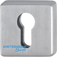 HOPPE Zylinderrosette innen eckig PZ, Edelstahl matt