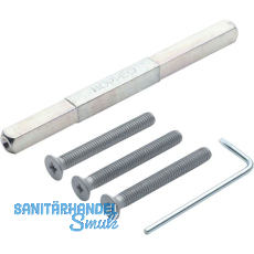HOPPE Befestigungsset zu Drückergarnituren, Türstärke 112 - 117 mm HOPPE Befestigungsset zu Drückergarnituren, Türstärke 112 - 117 mm