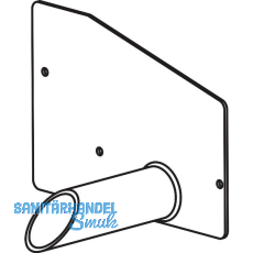 THYSSENKRUPP Syprotech Rinnenspeierdeckel links, Alu blank