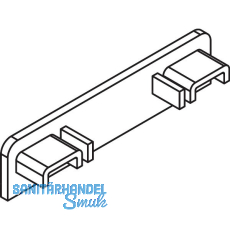 THYSSENKRUPP Syprotech Deckschienenabschluss f�r Flachdeckschiene 100/13