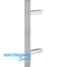 HOPPE Bügelgriff E5724 rechteckig schräg, 500/300, Edelstahl matt HOPPE Bügelgriff E5724 rechteckig schräg, 500/300, Edelstahl matt