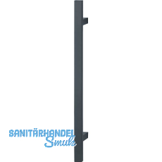 HOPPE B�gelgriff E5726 rechteckig gerade, 800/560, Edelstahl schwarz matt