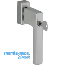 HOPPE Fenstergriff TOULON Sperrzylinder, VK 32-42 mm, Aluminium Edelstahl Effekt