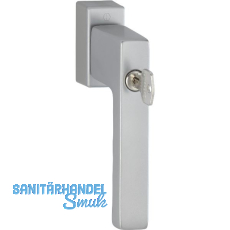HOPPE Fenstergriff TOULON Sperrzylinder Secustik, VK 32-42 mm, Edelstahl Effekt