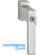 HOPPE Fenstergriff TOULON Sperrzylinder Secustik, VK 32-42 mm, edelstahlfarben
