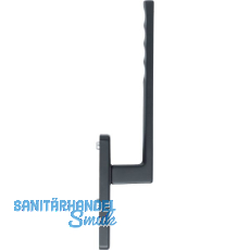 HOPPE Hebeschiebet�rgriff TOULON innen PZ, L�nge 253, Aluminium schwarz matt