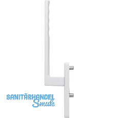 HOPPE Hebeschiebet�rgriff TOULON au�en PZ, L�nge 253, Aluminium wei�