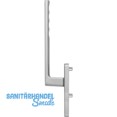 HOPPE Hebeschiebet�rgriff TOULON au�en PZ, L�nge 253, Aluminium Edelstahl Effekt