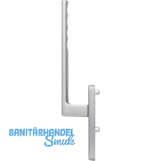 HOPPE Hebeschiebet�rgriff TOULON au�en PZ, L�nge 253, Aluminium edelstahlfarbig