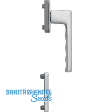 HOPPE Fenstergriff-Halbgarnitur TOULON innen, Aluminium edelstahlfarbig matt