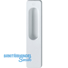 HOPPE Hebeschiebet�rmuschel OMEGA au�en eckig, Aluminium wei�