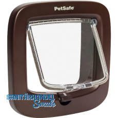 PETSAFE Katzent�r - 4Weg-Kunststoff, holzfarbig, manuell zu �ffnen