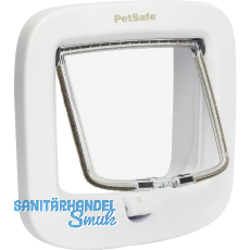 PETSAFE Katzent�r - 4Weg-Kunststoff, wei�, manuell zu �ffnen