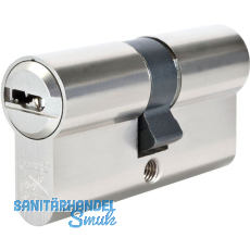 ABUS Einbaudoppelzylinder X12R, verschiedensperrend, 45/60, vernickelt matt