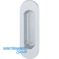 HOPPE Hebeschiebet�rmuschel oval, Aluminium silber eloxiert
