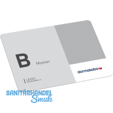 DORMAKABA Master B Chipkarte evolo smart, Kunststoff weiß DORMAKABA Master B Chipkarte evolo smart, Kunststoff weiß