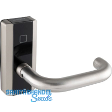 DORMAKABA Rosettenbeschlag evolo smart c-lever compact,SL1,U-Dr�cker, Edelstahl