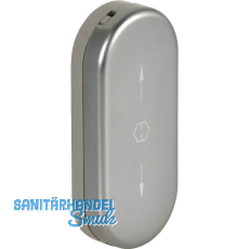 HOPPE Fenster-Griffloch-Verdeckrosette, Aluminium Edelstahl-Effekt