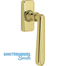 MARCHESI Fenstergriff ALT - WIEN - VK 7 x 37 , 45 /90 Grad Rast., Messing pol.