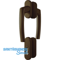 ROTO Balkont�rgriffgarnitur ROTOLINE hoch, Aluminium mittelbronze eloxiert