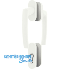 ROTO Balkont�rgriffgarnitur ROTOLINE hoch, Aluminium wei�