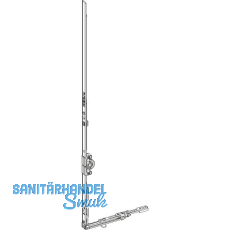 ROTO D-/DK-Getriebe KSR konstant DM 15 mm 1P L=460/120 mm Eckumlenkung silber