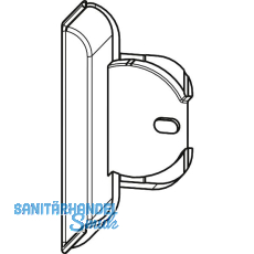 ROTO NT Fr�sabdeckung Axerlager E5 Holz 5/18-13 Zinkdruckguss silber