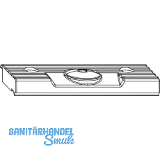 ROTO NT/NX Falzauflauf f�r Bodenschwelle EIFEL TB Falzluft 4/10/12 mm grau