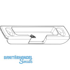 ROTO NT/NX Kipplager Holz einfr�sbar Falzluft 5mm Falztiefe 25mm 13V rechts Zink