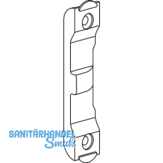 ROTO NT/NX Mittelschlie�er verdeckt Holz Rahmenteil 02 einfr�sbar Falzluft 5 mm