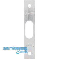 KFV Flachschlie�blech f�r Riegel oben u. unten,18x100mm zu Stulpfl�gelb. AS2600