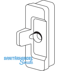 ROTO NT/NX Mittelschlie�er verdeckt Fl�gelteil Nr. 02 f�r Holz nicht verstellbar