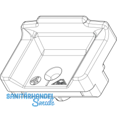 ROTO NT/NX Mittelschlie�er verdeckt K/A/P Fl�gelteil Nr. 14 grau (331485)
