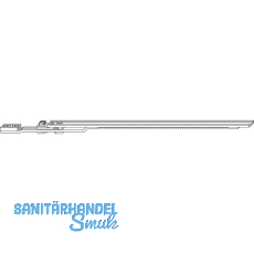 ROTO NT/NX Getriebeverl�ngerung L=330 mm ohne Zapfen kuppelbar silber