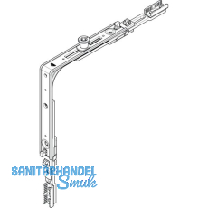 ROTO NT/NX Eckumlenkung Standard 1P-Zapfen silber