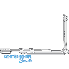 ROTO NT/NX Eckumlenkung Rundbogen-/Schrägfenster silber ROTO NT/NX Eckumlenkung Rundbogen-/Schrägfenster silber