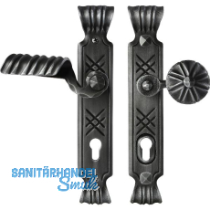 Sicherheits-Wechselgarnitur ALPINA PZ92, links, TS-70, schwarz passiviert Sicherheits-Wechselgarnitur ALPINA PZ92, links, TS-70, schwarz passiviert