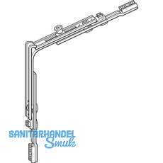 ROTO NT/NX Eckumlenkung f�r Schr�gfenster 1V-Zapfen silber