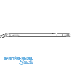 ROTO NT/NX Fang-/Putzschere Typ 2 Rahmenteil FFH 561-1200 mm silber (347132) ROTO NT/NX Fang-/Putzschere Typ 2 Rahmenteil FFH 561-1200 mm silber (347132)
