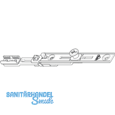 ROTO NT/NX Getriebeanschluss Rundbogenfenster 1V silber ROTO NT/NX Getriebeanschluss Rundbogenfenster 1V silber