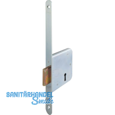 Einstemm-Riegelschloss 61005 tosisch, rechts, DM 50, Langstulp, Stahl verzinkt Einstemm-Riegelschloss 61005 tosisch, rechts, DM 50, Langstulp, Stahl verzinkt