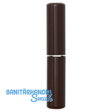 SOLIDO Aufsteckh�lsen, flachrund, Band � 20 mm, Kunststoff braun