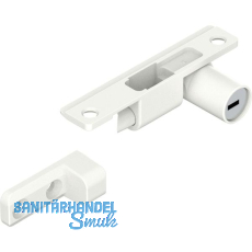 MACO Drehsperre aufschraubbar, selbstschließend, weiß, sperrbar (12069) MACO Drehsperre aufschraubbar, selbstschließend, weiß, sperrbar (12069)